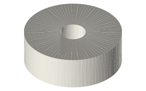 3D-Fuel 1 kg spool (AMS compatible, Nov 2025 onward), isometric render of a generated part