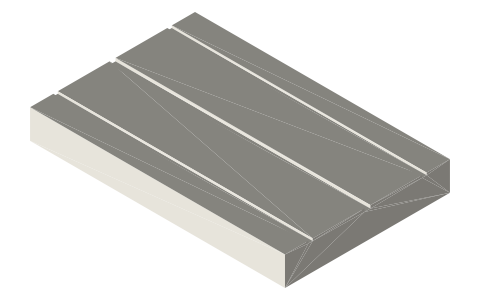 USB-C / micro-USB breakouts, panel-mount USB, DC jack, magnetic connectors, microSD breakout, Perma-Proto and breadboards, isometric render of a generated part