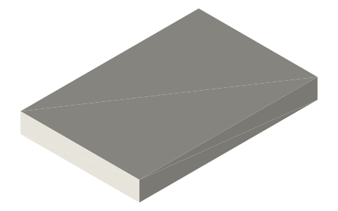 Ai-Thinker ESP32-CAM, isometric render of a generated part