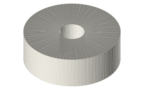 American Filament 1 kg spool, isometric render of a generated part
