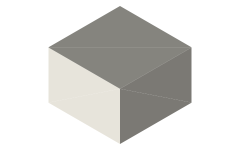 Anvil block 30 × 30 × 20, isometric render of a generated part