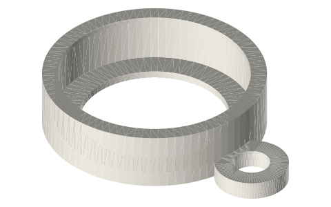 Apple AirTag dimensions: Ø31.9 × 8.0 mm, 11 g, holder STL, isometric render of a generated part