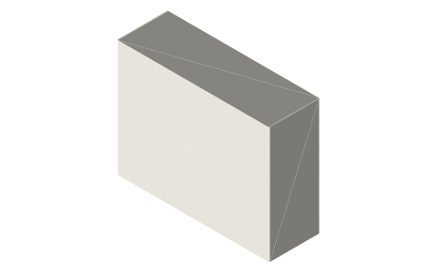 Apple Studio Display (2026), isometric render of a generated part