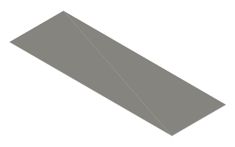 AquaCraft Mini Rio EP (14 in brushed mini racer), isometric render of a generated part
