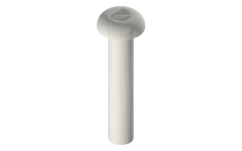 Axial AXI235110 screws, M3 × 16 mm, isometric render of a generated part