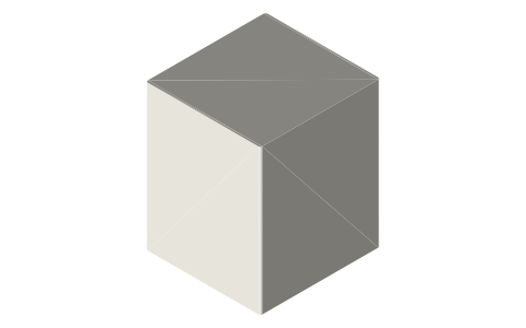 Bambu Lab H2D 3D printer, isometric render of a generated part