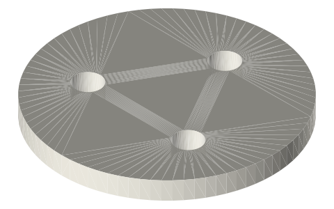 BetaFPV 1102 18000KV brushless motor, isometric render of a generated part