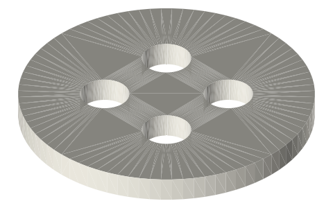 BetaFPV LAVA 1102 14000KV brushless motor, isometric render of a generated part