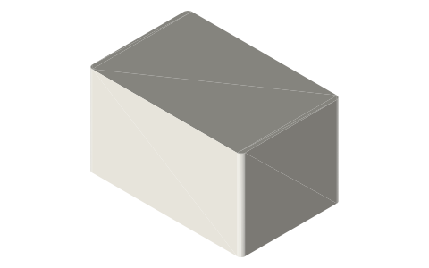Bosch CORE18V 8.0Ah (GBA18V80) battery (Bosch CORE18V (US)), isometric render of a generated part