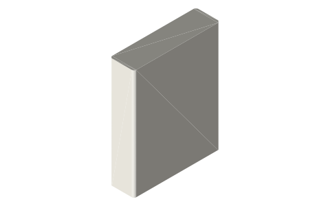 Bose QuietComfort Ultra Headphones (2nd Gen), isometric render of a generated part