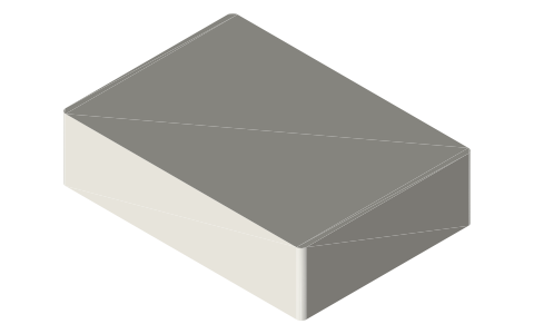 Bose QuietComfort Ultra Headphones, isometric render of a generated part