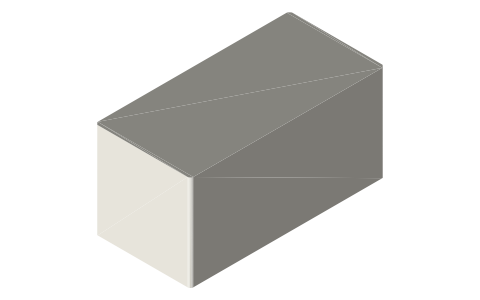 Brawny Pick-A-Size paper towel roll, isometric render of a generated part