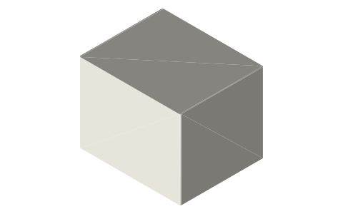 Breville Barista Express BES870, isometric render of a generated part