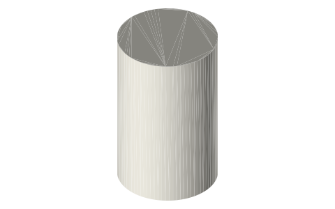 Canon RF70-200mm F2.8 L IS USM lens, isometric render of a generated part
