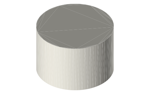 Canon RF-S10-18mm F4.5-6.3 IS STM lens, isometric render of a generated part