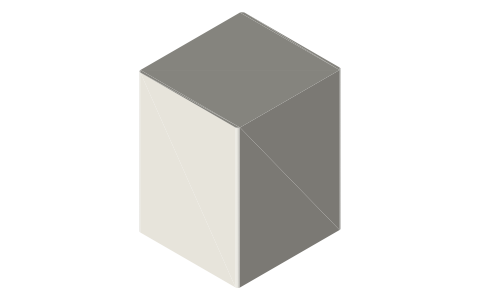 Creality Ender-3 V3 3D printer, isometric render of a generated part