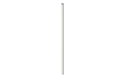 Daiwa Liberty Club Short Swing 20-360 (telescopic surf/pier rod, 3.6 m), isometric render of a generated part