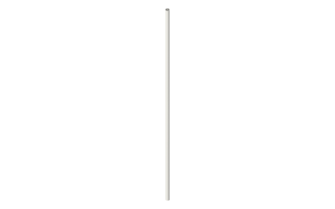 Daiwa Liberty Club Surf T 15-300 (telescopic surf rod, 3.0 m), isometric render of a generated part