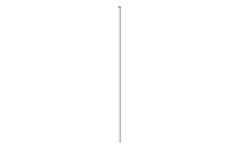 Daiwa Liberty Club Surf T 25-420 (telescopic surf rod, 4.2 m), isometric render of a generated part