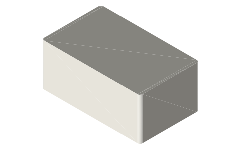 DJI Mini 5 Pro, isometric render of a generated part
