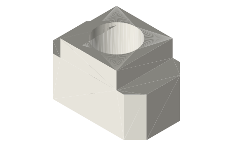 Drop-in T-nuts for 20, 30, 40 and 10-series (1 in) extrusion, isometric render of a generated part