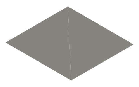 E-flite UMX F-86 Sabre 30mm EDF, isometric render of a generated part