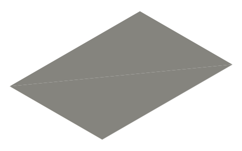 E-flite UMX Turbo Timber Evolution (700 mm), isometric render of a generated part