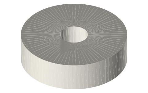 Essentium 750 g spool, isometric render of a generated part