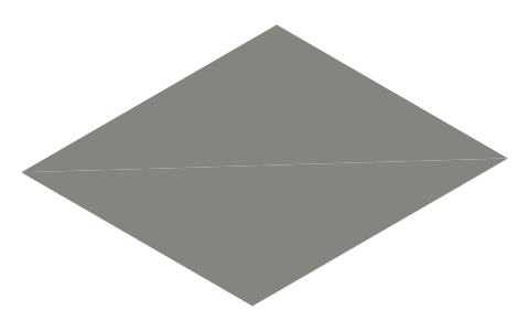 FMS P-51 Mustang 1100mm V2, isometric render of a generated part