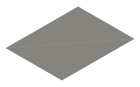 FMS Ranger 1220mm (trainer with floats) parts list, isometric render of a generated part