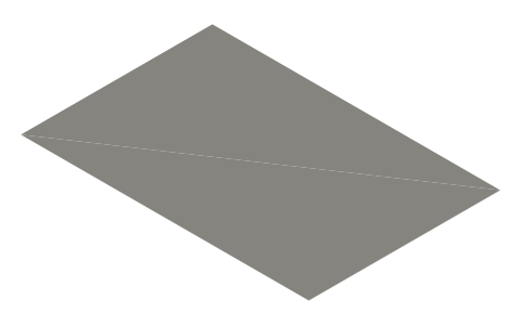 Freewing F-15C Eagle 90mm EDF jet, isometric render of a generated part