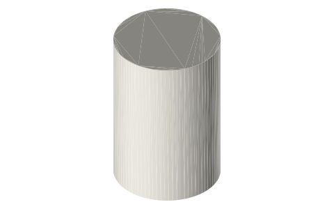 Google Home (original, 2016), isometric render of a generated part