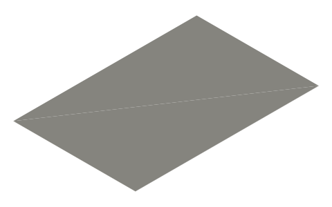 HobbyZone Carbon Cub S 2 1.3m, isometric render of a generated part
