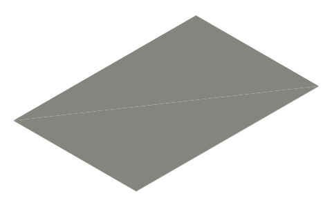 HobbyZone Sport Cub S 2 (615 mm), isometric render of a generated part