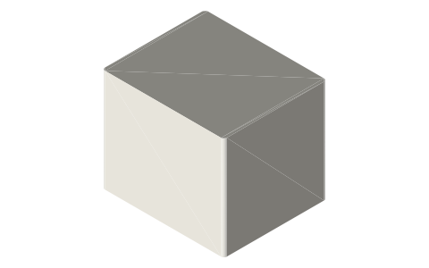 HomePod (2nd gen), isometric render of a generated part
