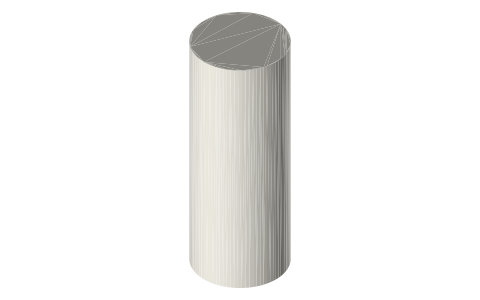 Hydro Flask 32 oz Wide Mouth, isometric render of a generated part