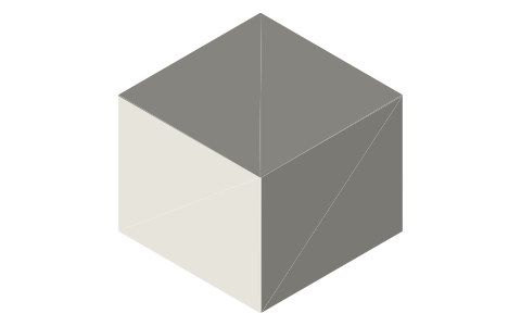 IKEA LACK side table, coffee table and wall shelf dimensions, isometric render of a generated part