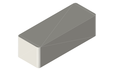 Insta360 X5, isometric render of a generated part