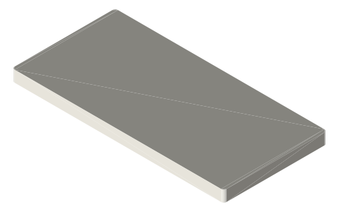 iPhone 14, 13, 12 series, SE (3rd gen) and 11, isometric render of a generated part