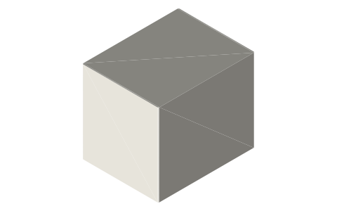 iRobot Clean Base for Roomba j7+, isometric render of a generated part