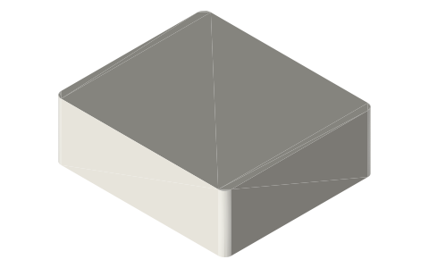 NVIDIA Jetson Orin Nano Developer Kit, isometric render of a generated part