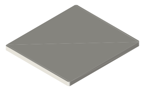 Kobo Libra Colour, isometric render of a generated part