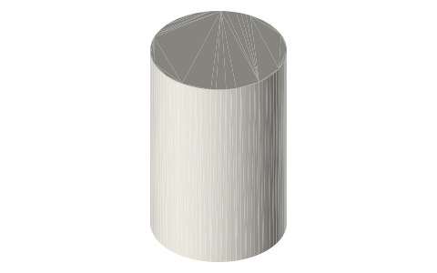KONG Classic XX-Large (KK), isometric render of a generated part