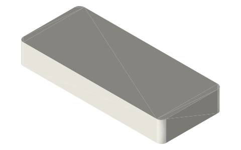 Lenovo Legion Go S, isometric render of a generated part