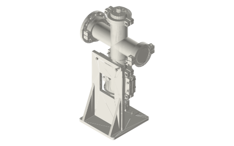 Tri-clamp cross diaphragm gamma, 2 in, assembled