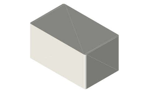 Makita BL4040 battery (40V max XGT), isometric render of a generated part