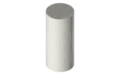 Milwaukee PACKOUT Bottle 355 ml (12 oz) with Sip Lid, isometric render of a generated part