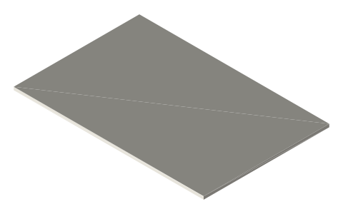 Mini card (1.65 × 2.5 in), isometric render of a generated part