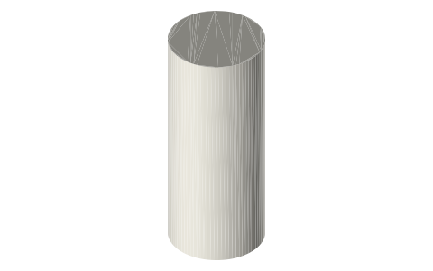 Nalgene 32 oz Wide Mouth, isometric render of a generated part