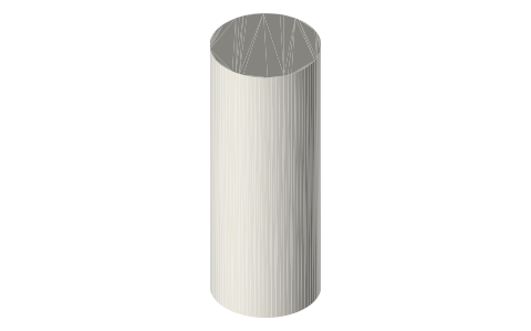 Nalgene Ultralite HDPE 32 oz Narrow Mouth bottle, isometric render of a generated part